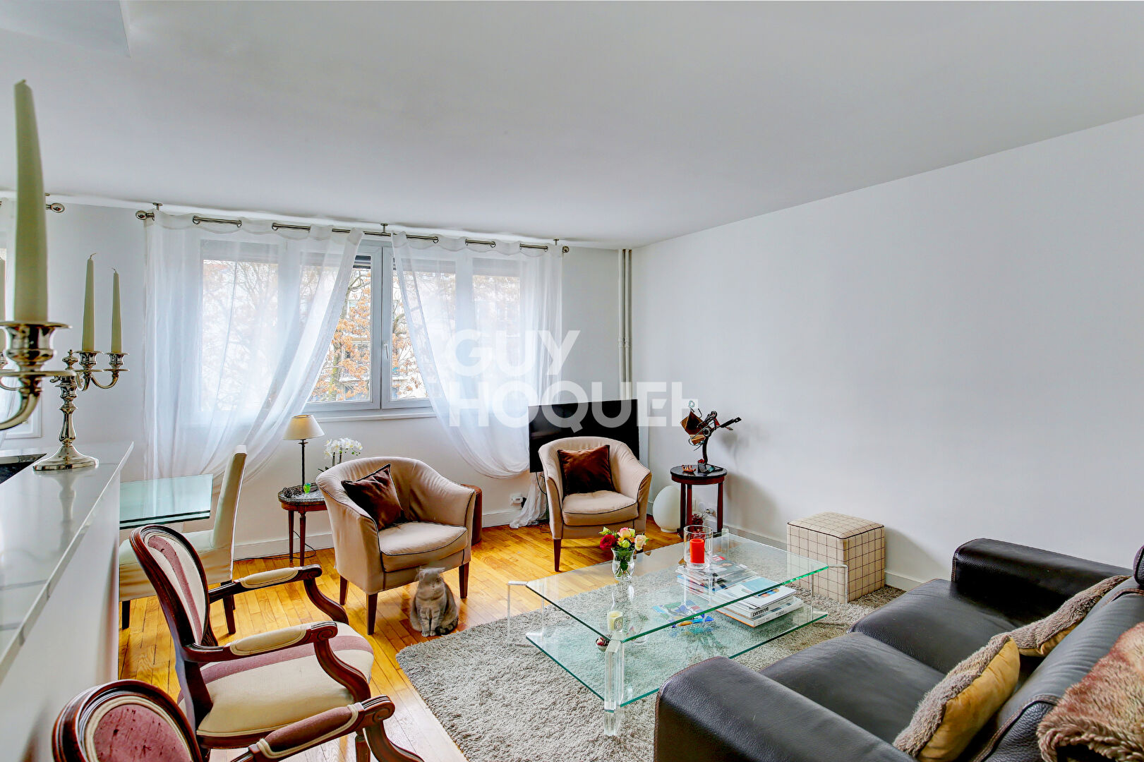 Appartement 3 pièces avec vue arborée