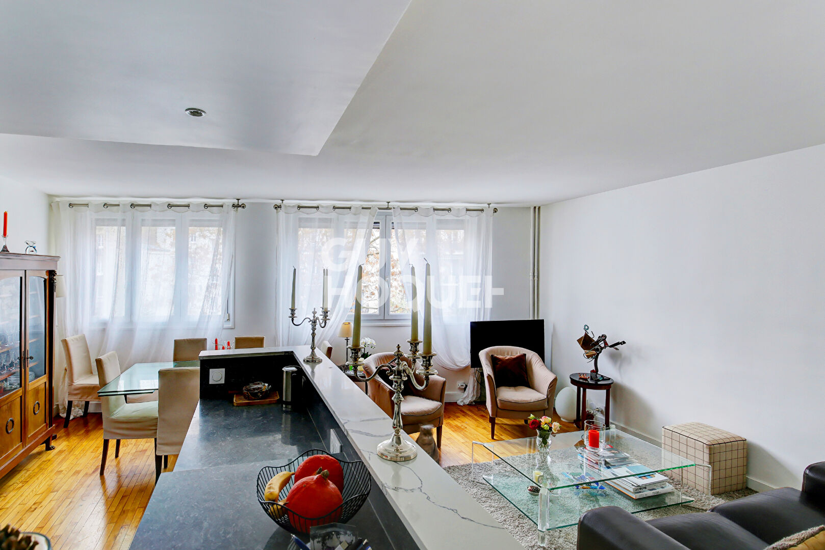 Appartement 3 pièces avec vue arborée