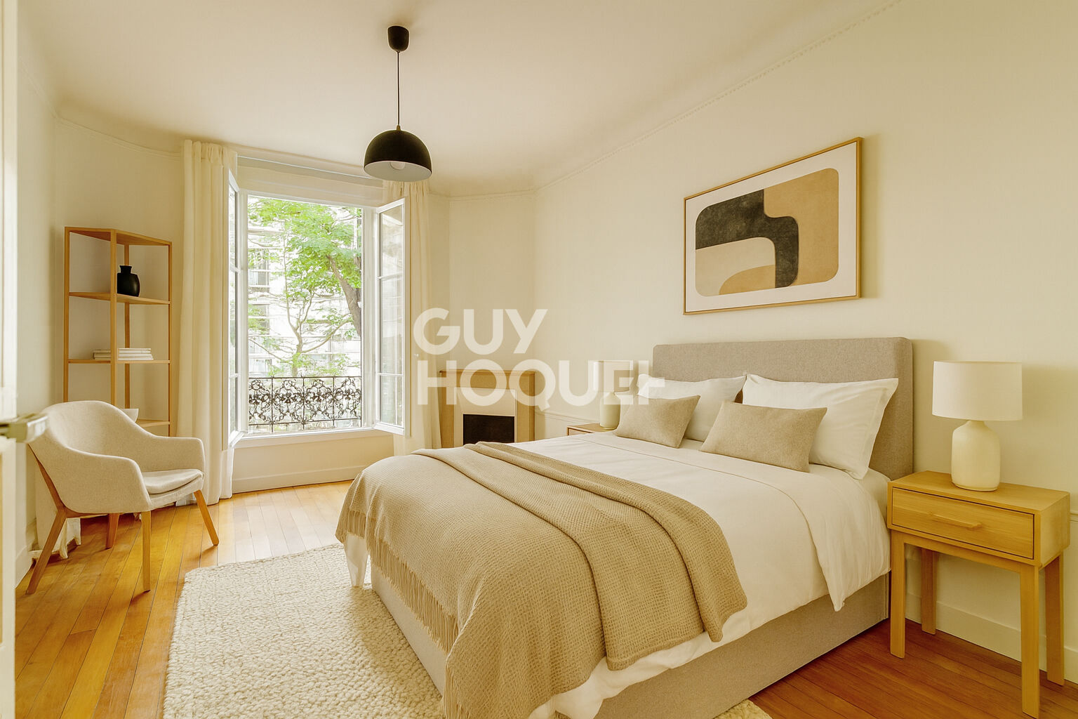 PARIS XVI, Coeur de Passy  83 m2 3 chambres