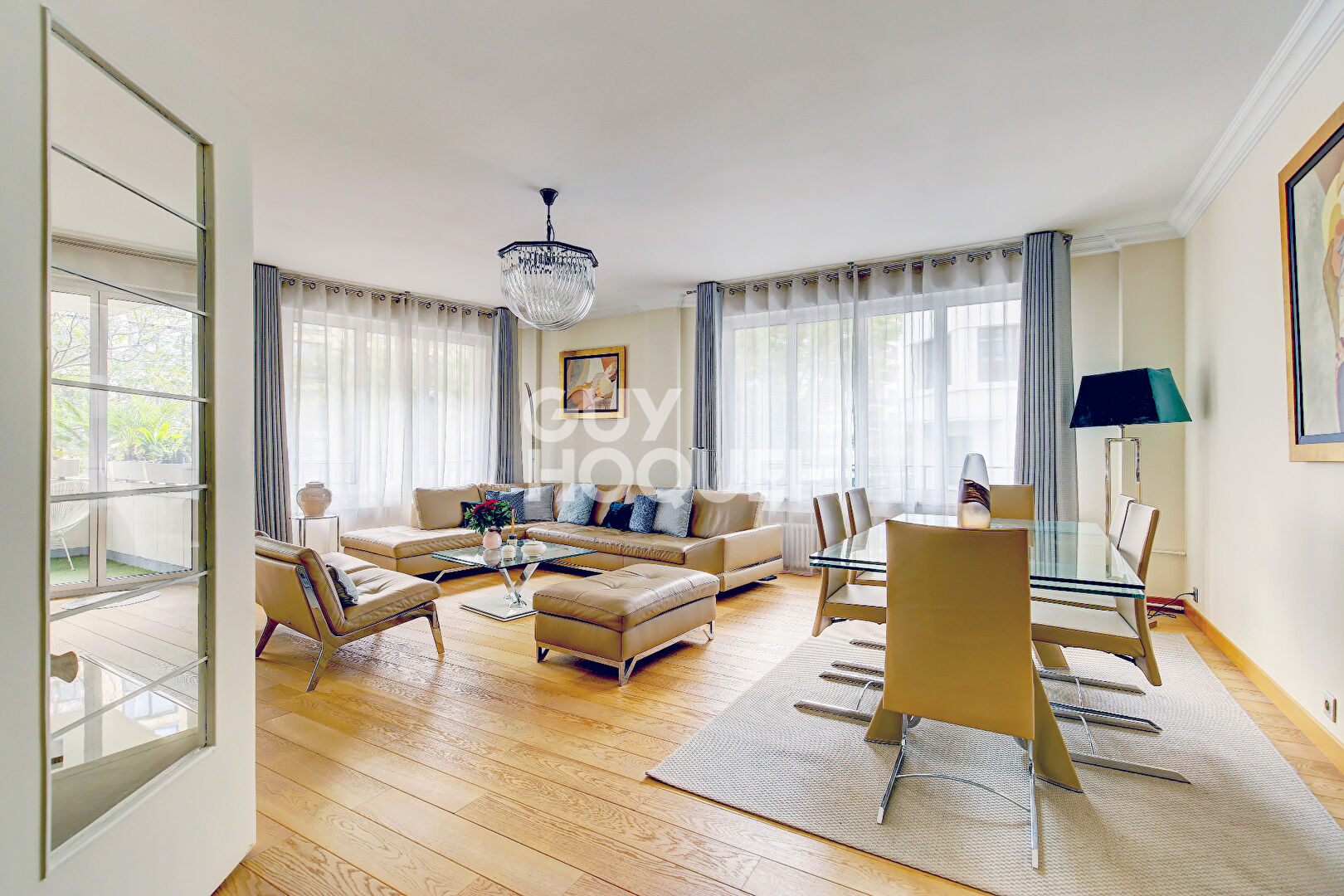 c 3 chambres, Terrasse, Trocadéro Superbe appartement familialParis XVI - 167m2 ave