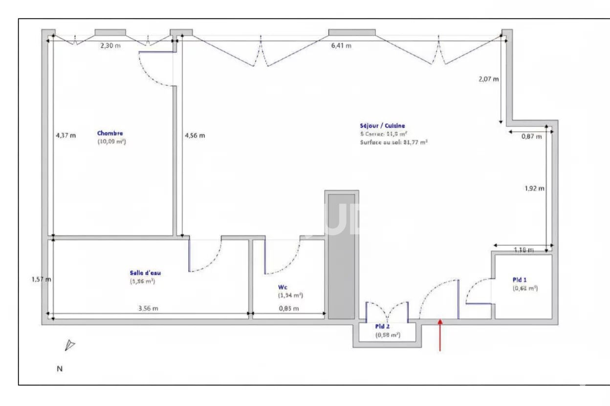 PARIS 75116, 2 pièces à saisir, 50m2