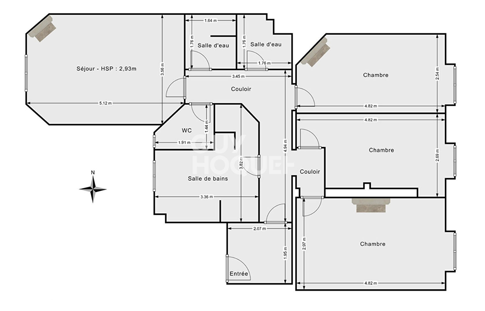 PARIS XVI, Coeur de Passy  83 m2 3 chambres