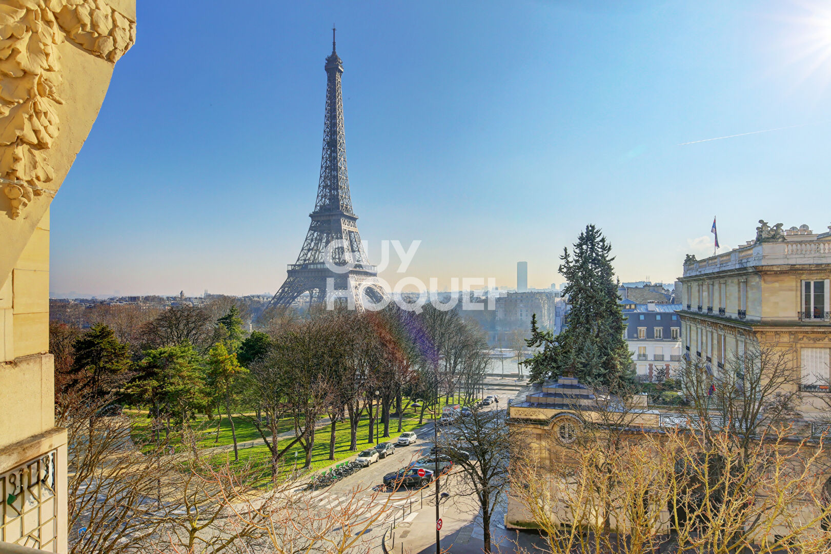 Paris XVI, Appartement d'exception, très haut standing, face Tour Eiffel