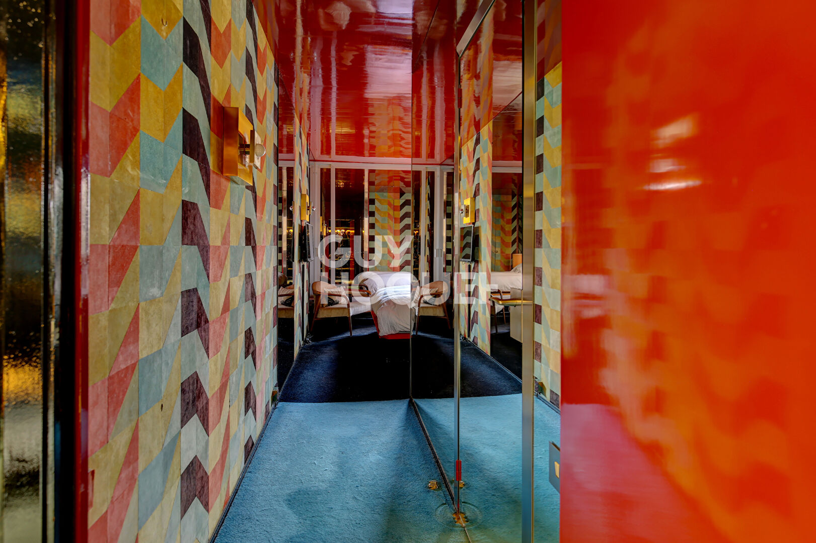 PARIS XVI - Design Maison Jansen, 87m2 avec balcon/ terrasse 11m2