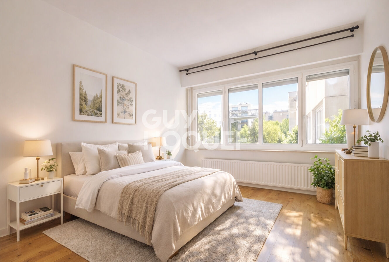 PARIS XVI, Flandrin, Superbe 105m2 au 3ème étage avec 2 chambres, terrasse 15m2 avec parking