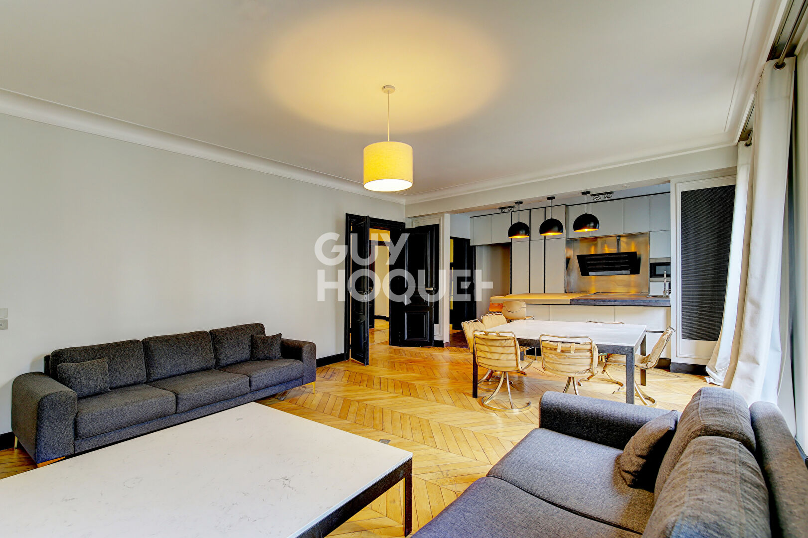 Paris XVII - Villiers - 223 m2 + 100 m2 jardin, meublé