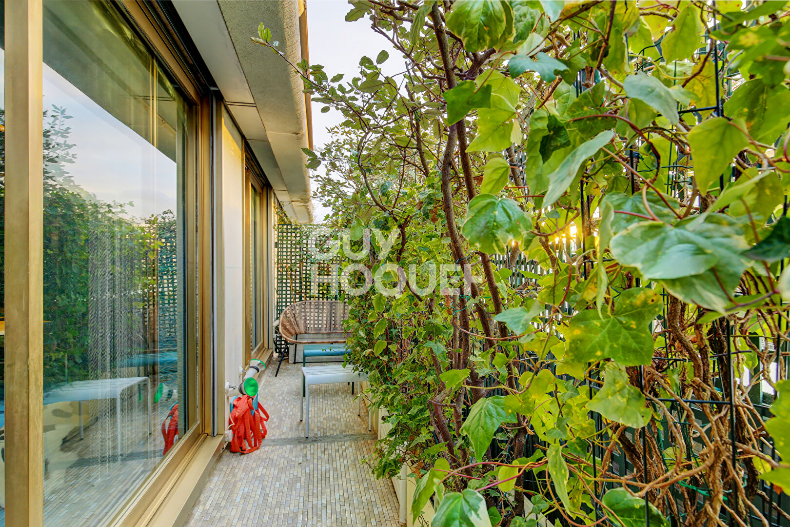 PARIS XVI - Design Maison Jansen, 87m2 avec balcon/ terrasse 11m2