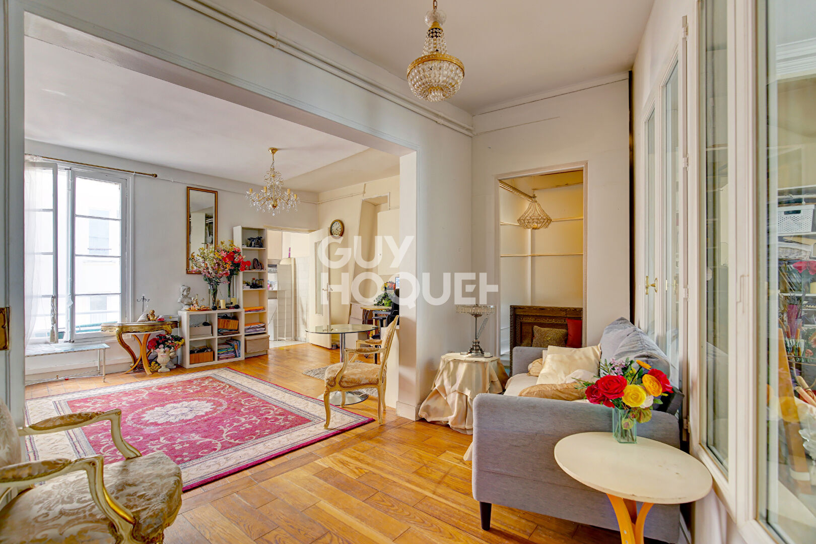 PARIS 9, SAINT-GEORGES, MARTYRS, 3 CHAMBRES, EN ÉTAGE, 95M²
