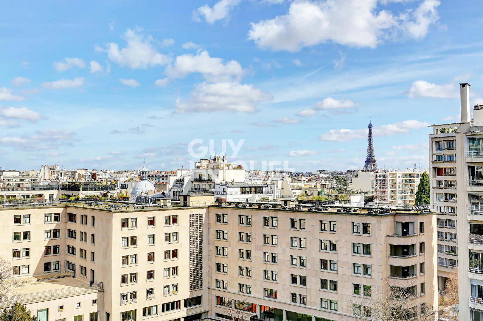 PARIS XVI, Jasmin, 2ch avec balcon 8ème étage