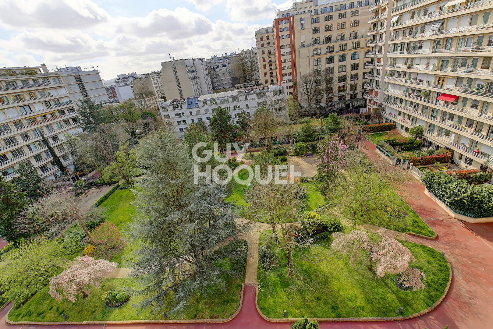 PARIS XVI, Jasmin, 2ch avec balcon 8ème étage