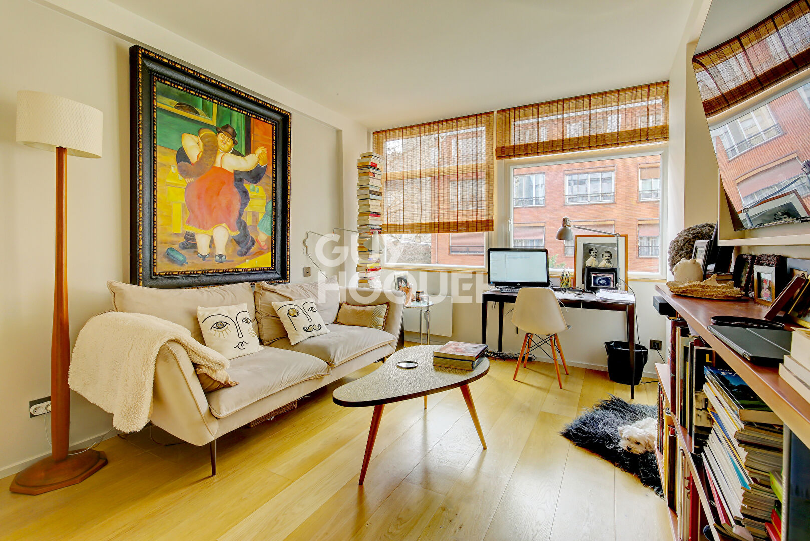 PARIS XVI, La Muette, 117m2 2/3 chambres en étage au calme absolu