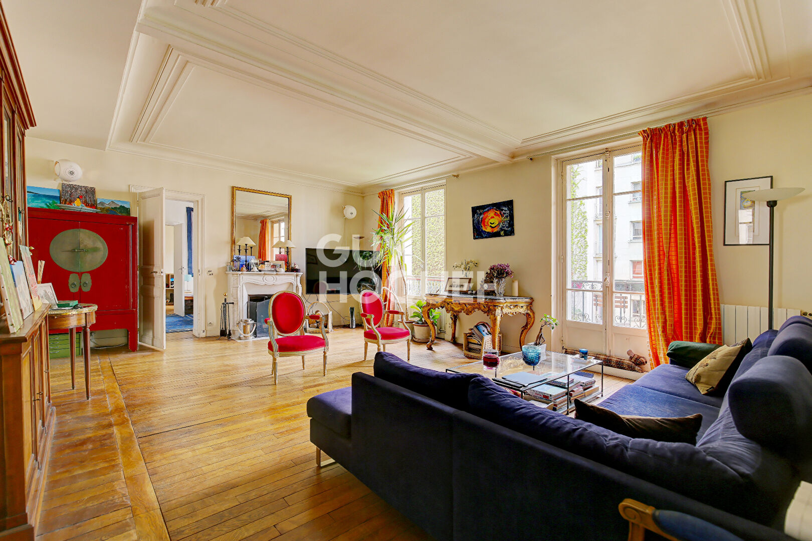 PARIS XVI, PASSY,  APPARTEMENT FAMILIAL, 4 CHAMBRES, BALCON, 129 M2 AVEC CAVE ET PARKING