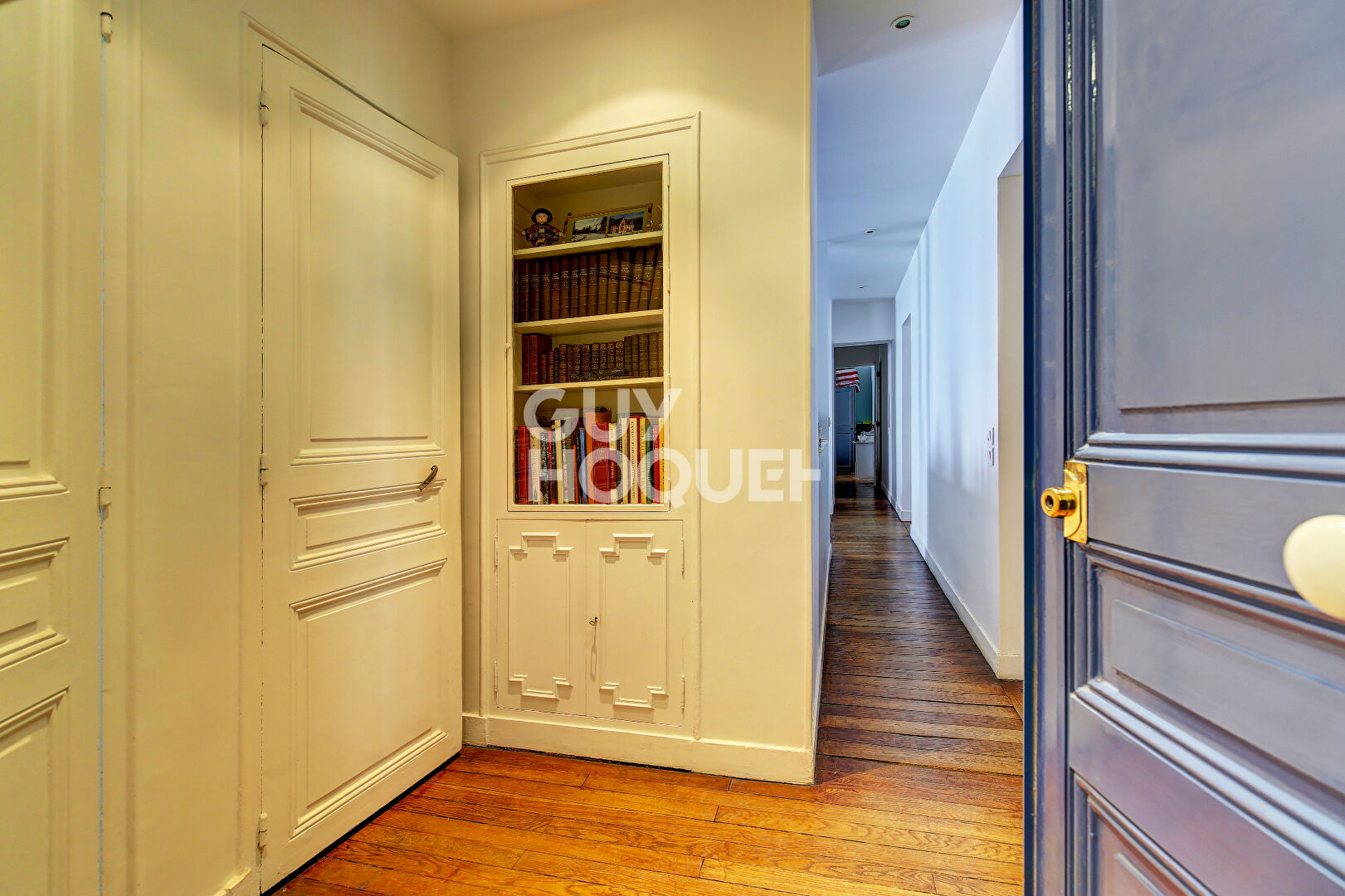 PARIS XVI, PASSY,  APPARTEMENT FAMILIAL, 4 CHAMBRES, BALCON, 129 M2 AVEC CAVE ET PARKING