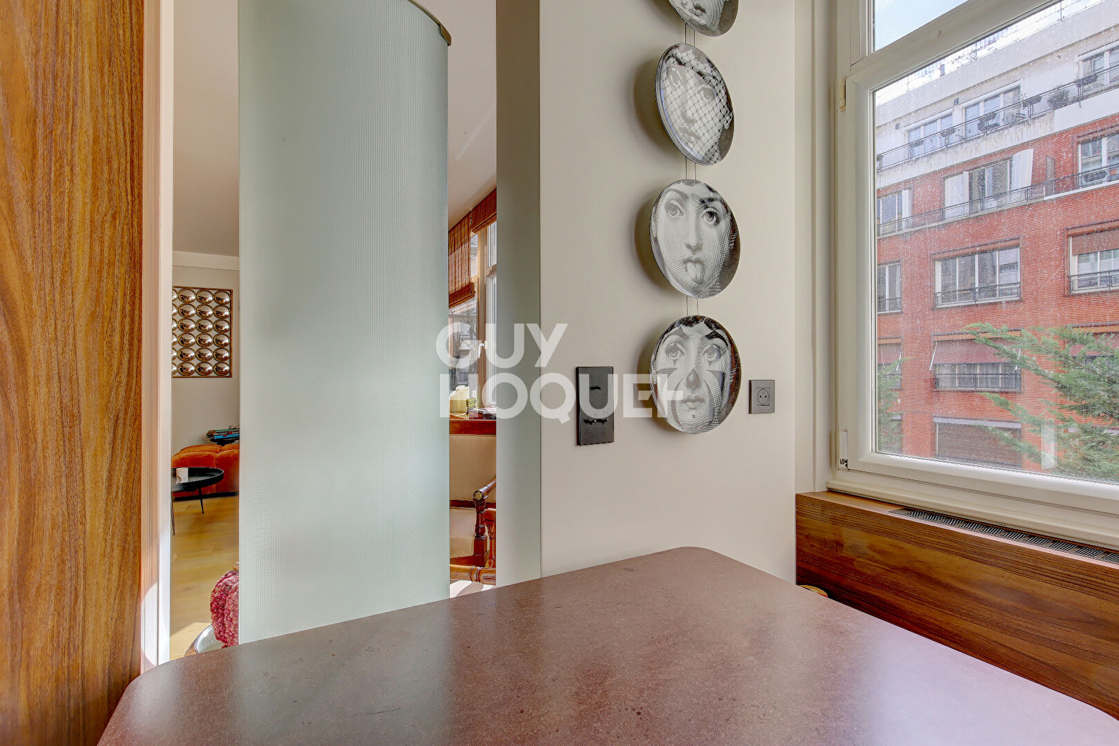 PARIS XVI, La Muette, 117m2 2/3 chambres en étage au calme absolu