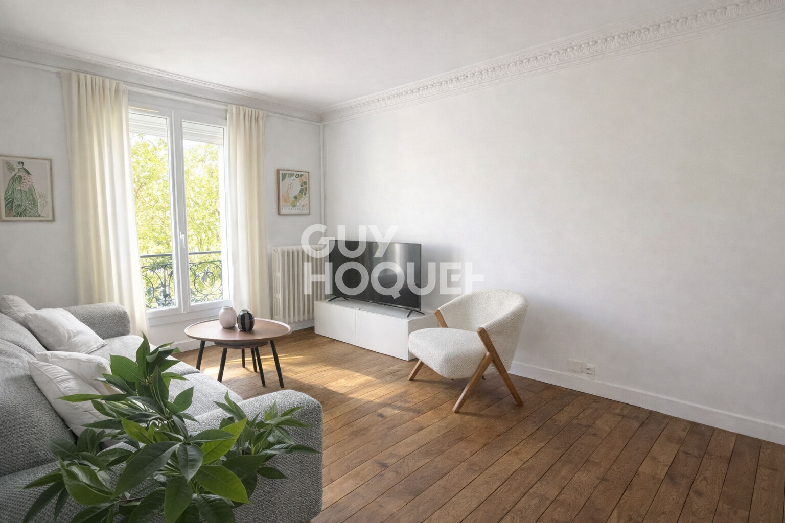 PARIS XVI - 49m2 / 2 chambres, Meublé, Tour Eiffel