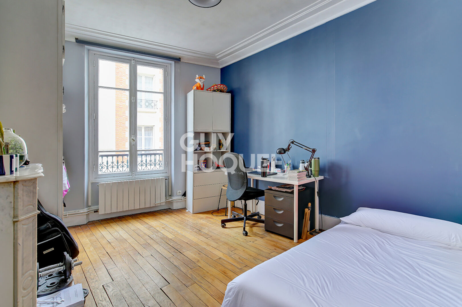 PARIS XVI, PASSY,  APPARTEMENT FAMILIAL, 4 CHAMBRES, BALCON, 129 M2 AVEC CAVE ET PARKING