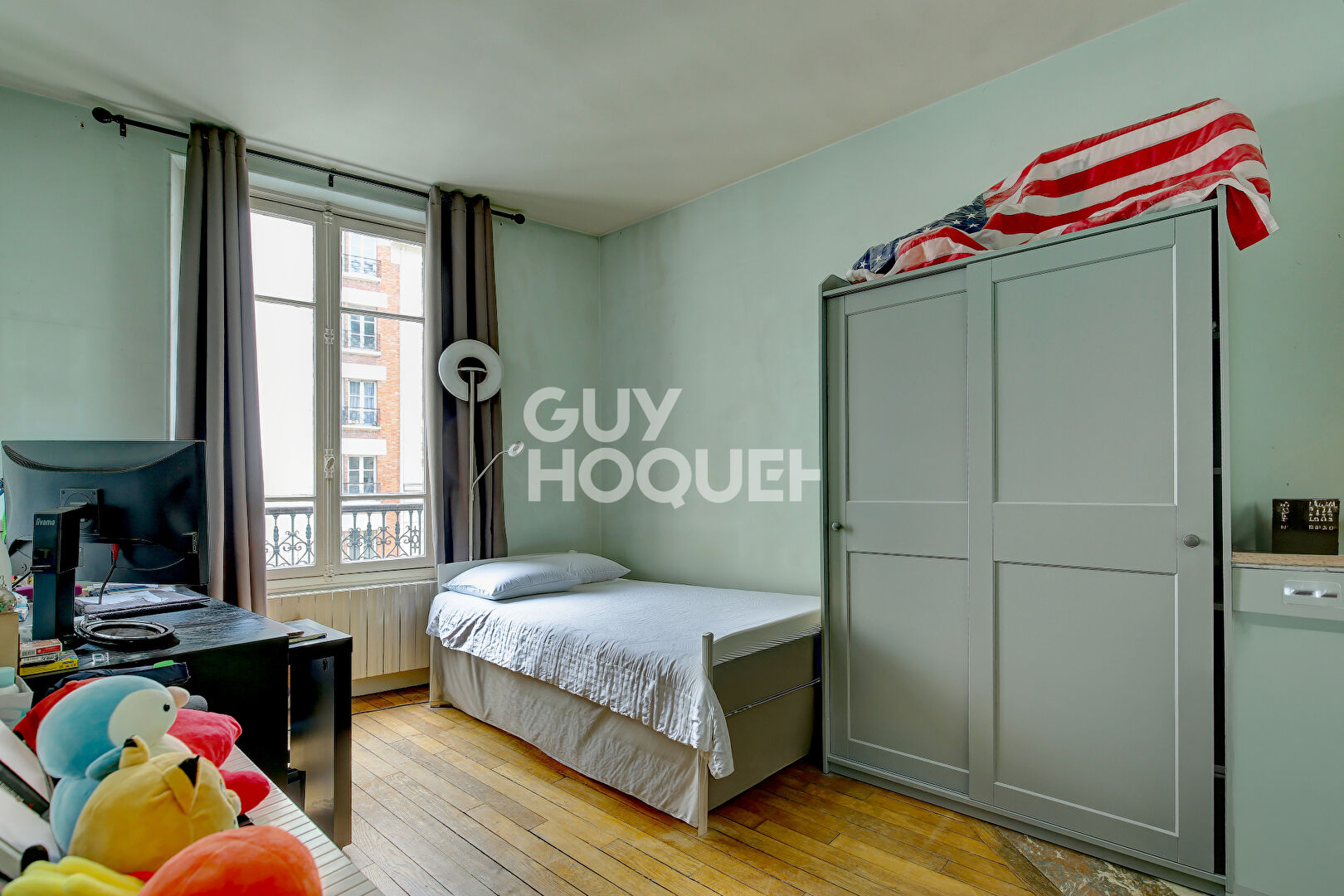 PARIS XVI, PASSY,  APPARTEMENT FAMILIAL, 4 CHAMBRES, BALCON, 129 M2 AVEC CAVE ET PARKING