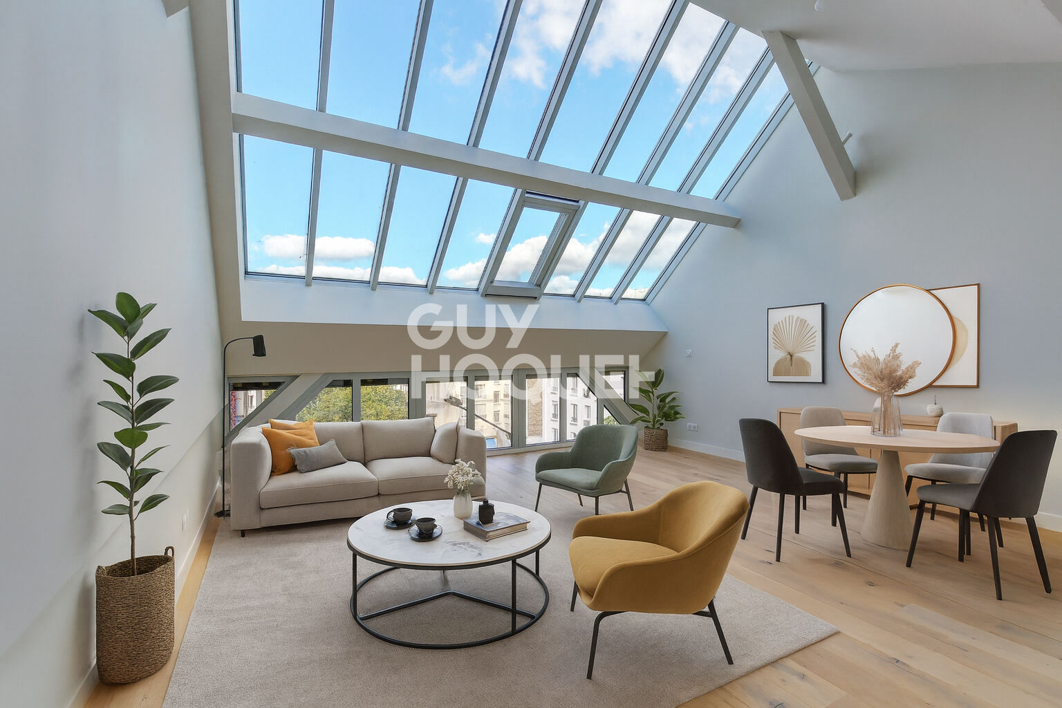 PARIS XVI, TROCADERO, LOFT NEUF DPE B