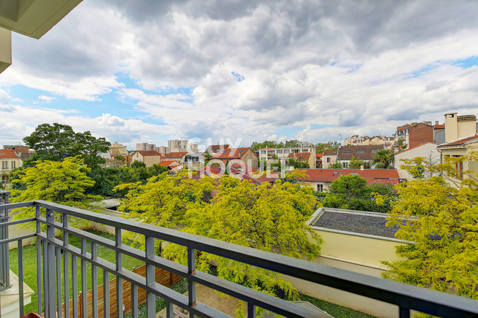 Asnières, 3 pièces terrasse au calme lumineux