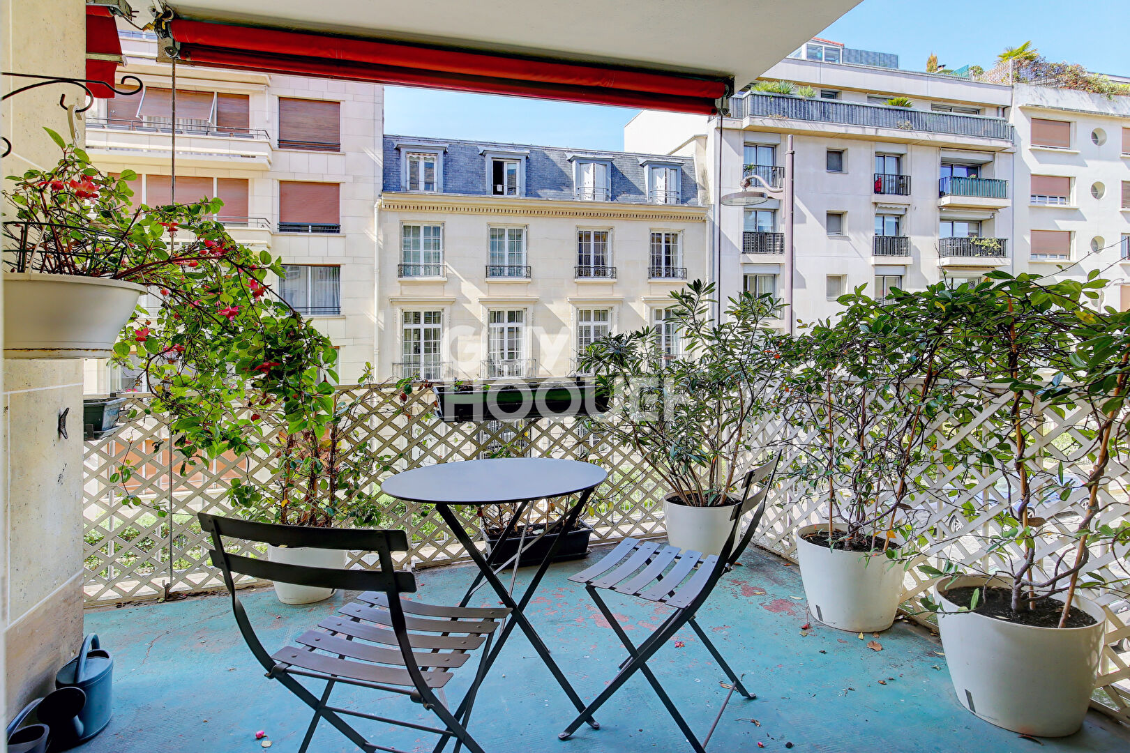 PARIS XVI, 2 CHAMBRES, PLACE RODIN, 75M2 AVEC TERRASSE DE 7.5M2