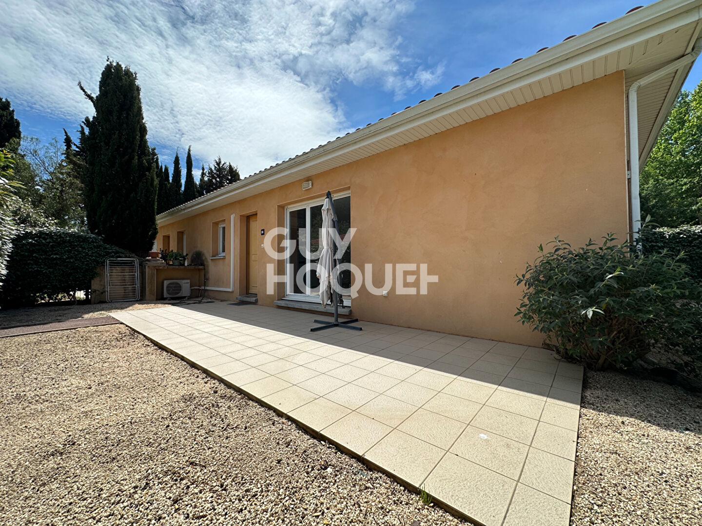 EXCLUSIVITE - à BAHO (66540) Maison F3 de plain pied  avec jardin, terrasse, parking et garage