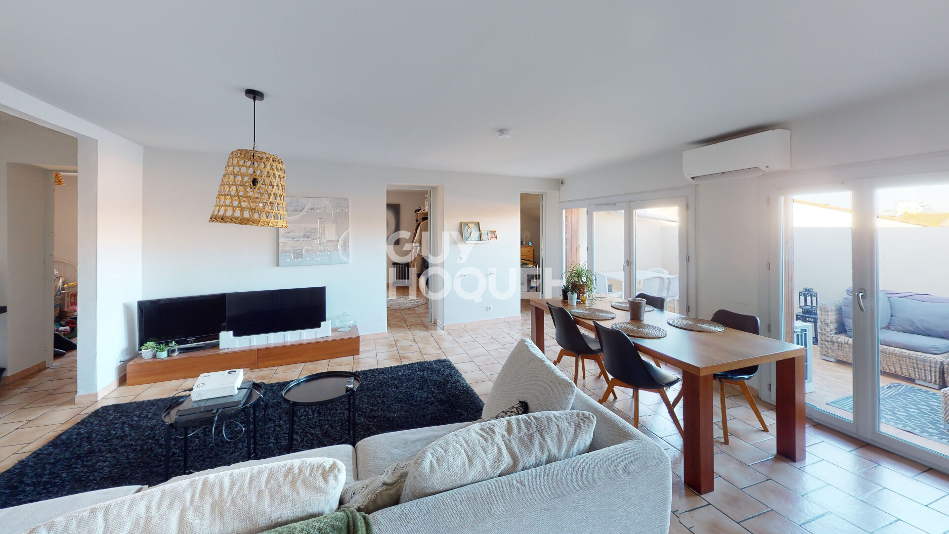 EXCLUSIVITÉ  à SAINT CYPRIEN (66750) APPARTEMENT T4 avec terrasse