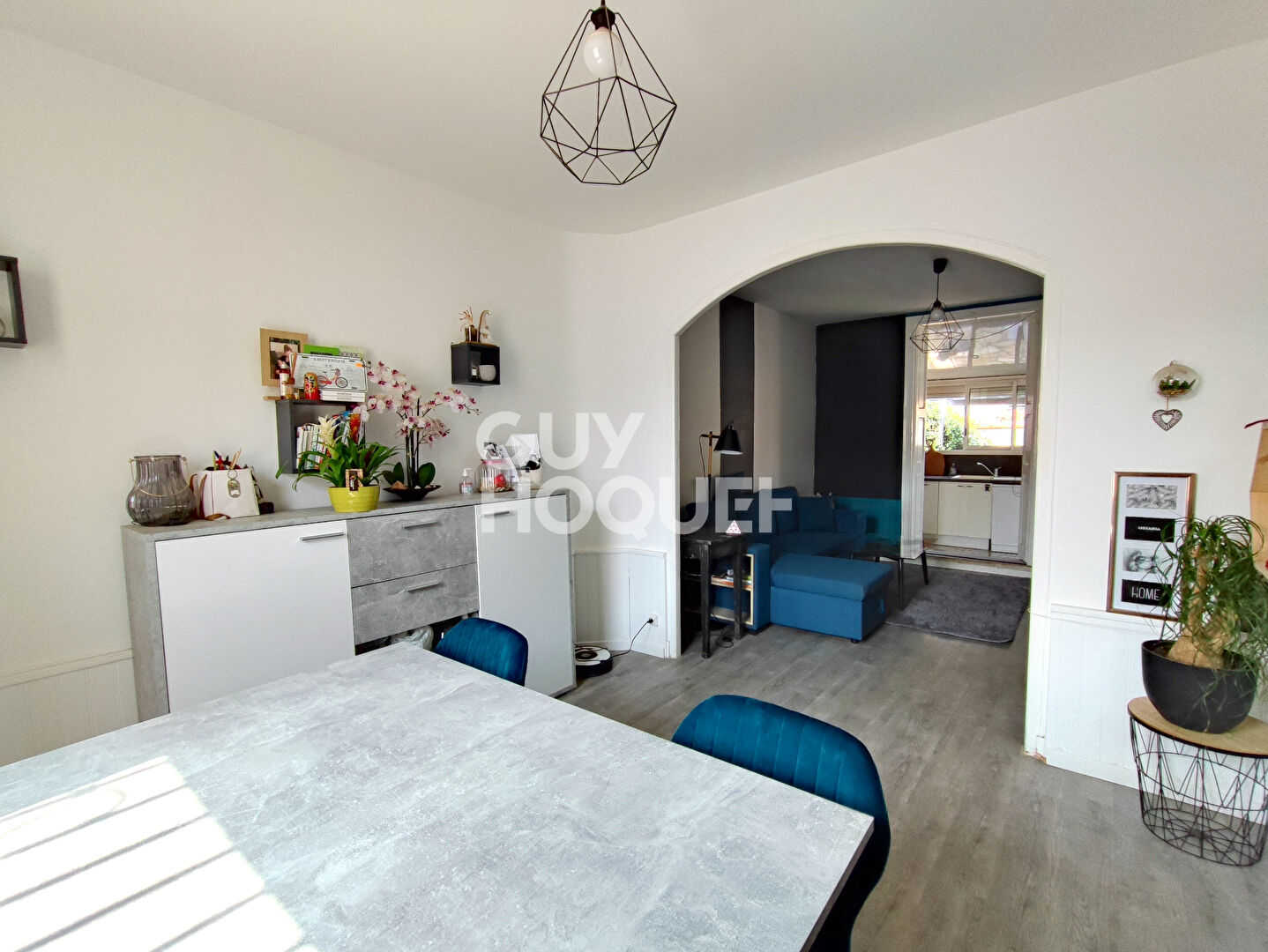 EXCLUSIVITE VENTE d'une maison T3 de plain pied (61 m²) à PERPIGNAN SUD.