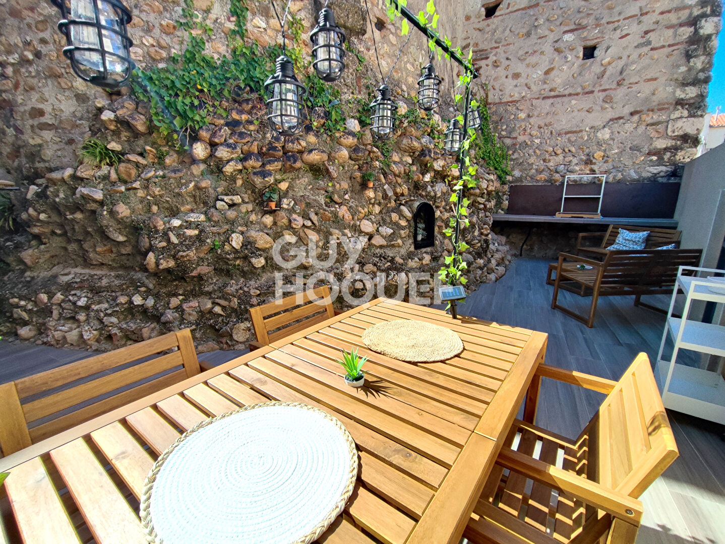 EXCLUSIVITÉ - POLLESTRES Maison de 4 pièces (87 m²)  avec jardin.