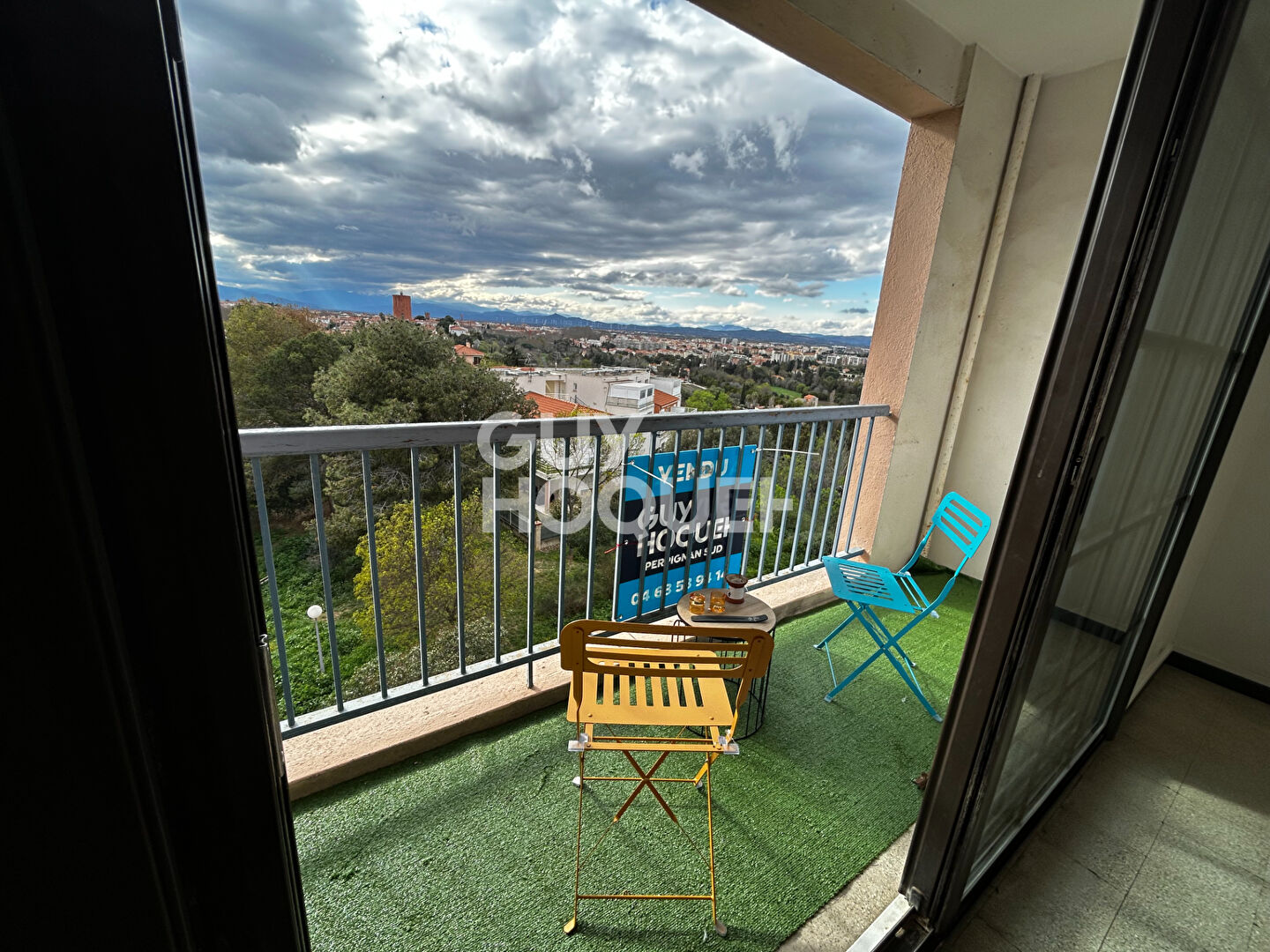 EXCLUSIVITE - À vendre à Perpignan (66000) Appartement 3 pièces, 2 balcons, cave, quartier Las Cobas