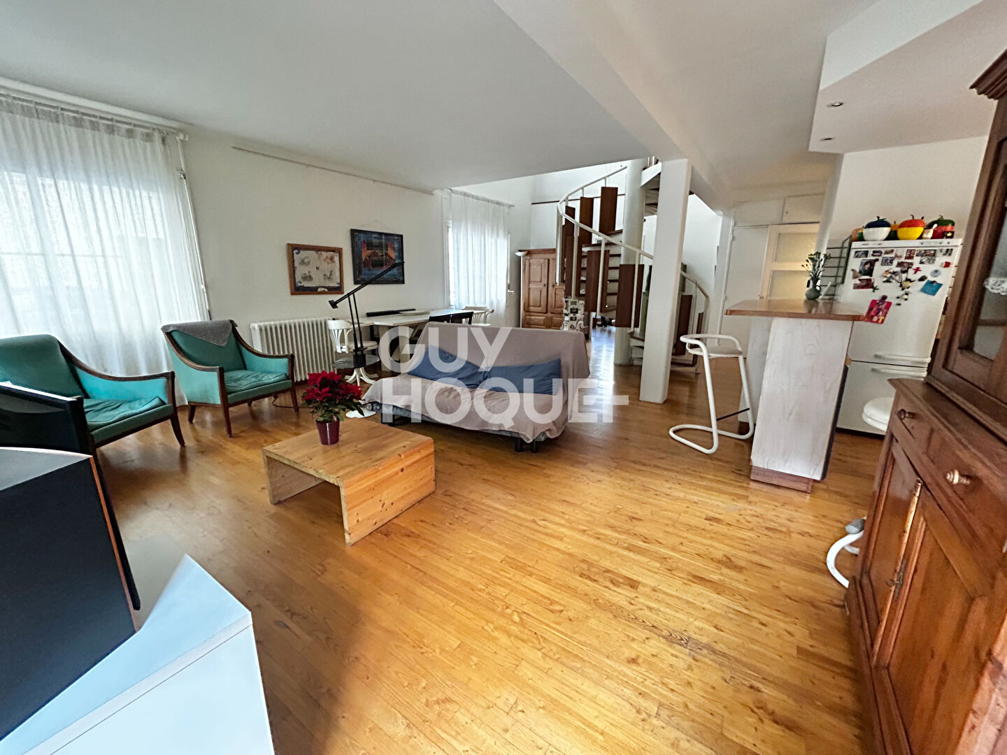 A vendre à PERPIGNAN (66000) Maison de ville de 6 pièces (144 m²)- jardin -garage