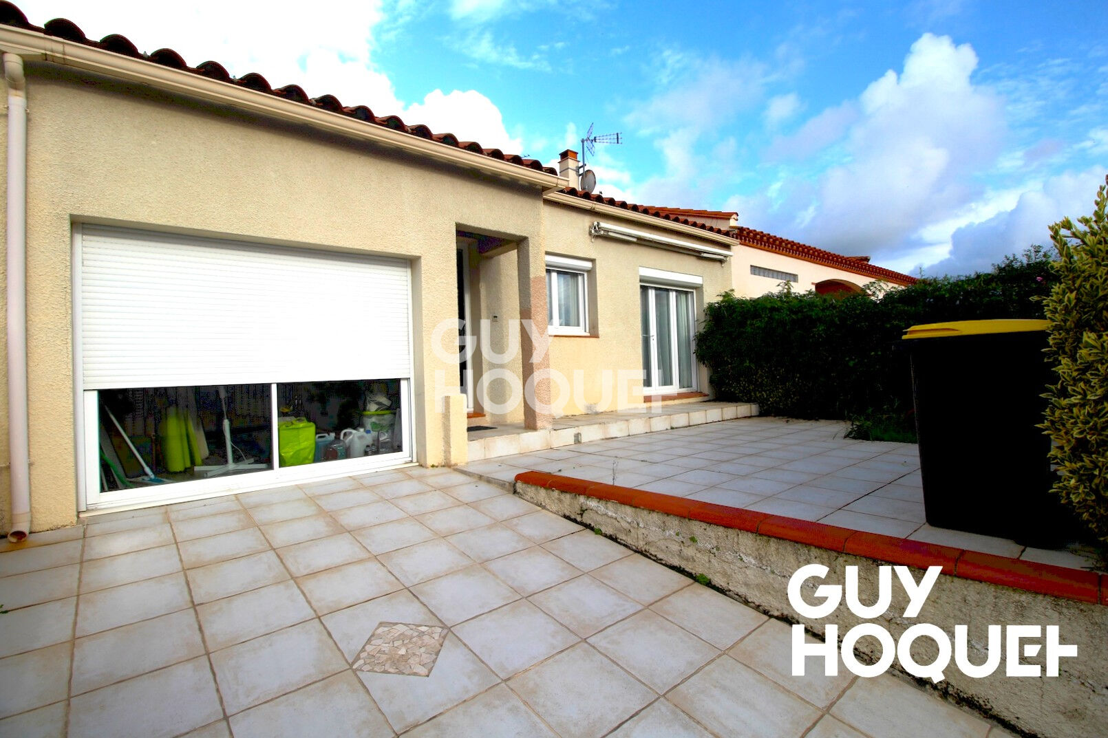 A vendre à Perpignan (66000) Quartier Mas Vermeil - Maison de plain-pied de 86 m²  + garage sur parcelle de 239 m²