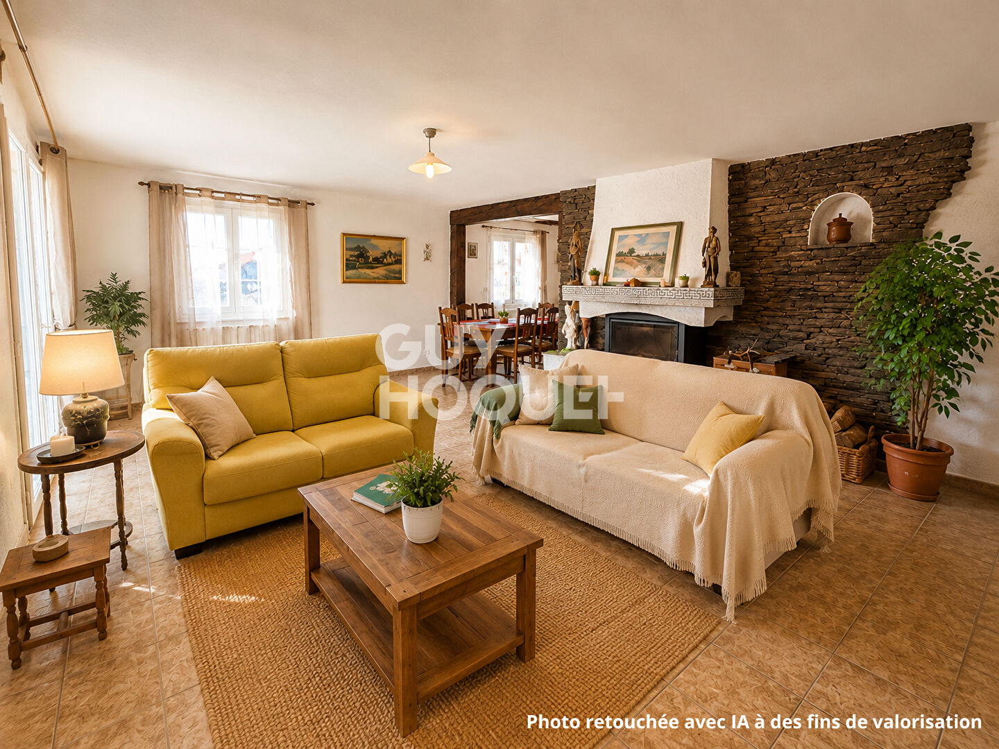 Spacieux appartement en rez-de-jardin avec piscine et grand garage, À vendre à Cabestany (66330)