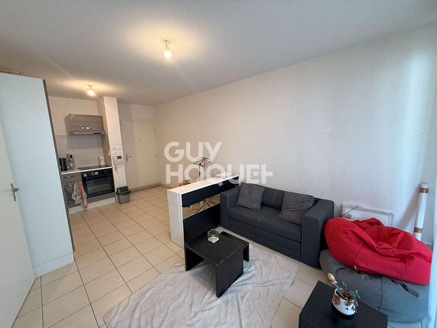 EXCLUSIVITE POUR INVESTISSEUR  - à vendre à PERPIGNAN (66000) quartier gare - Appartement F2 de 37,73 m² - vendu Loué - avec terrasse et parking
