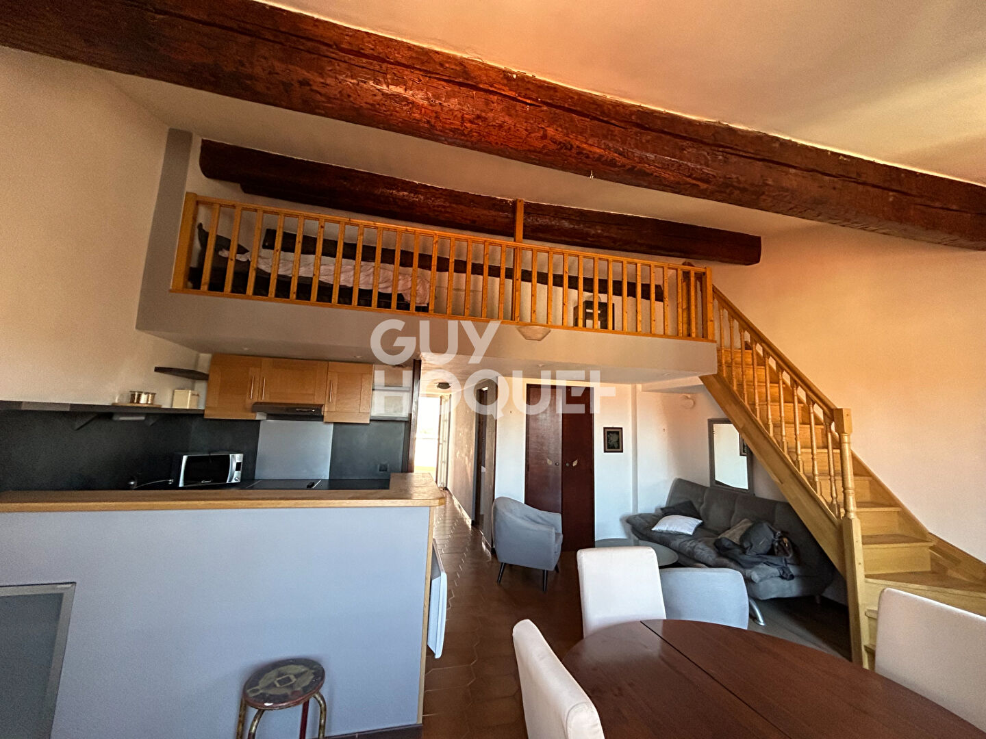 EXCLUSIVITE : A vendre à Perpignan (66000) Appartement 2 pièces 50 m² -TERRASSE - MEZZANINE - CAVE