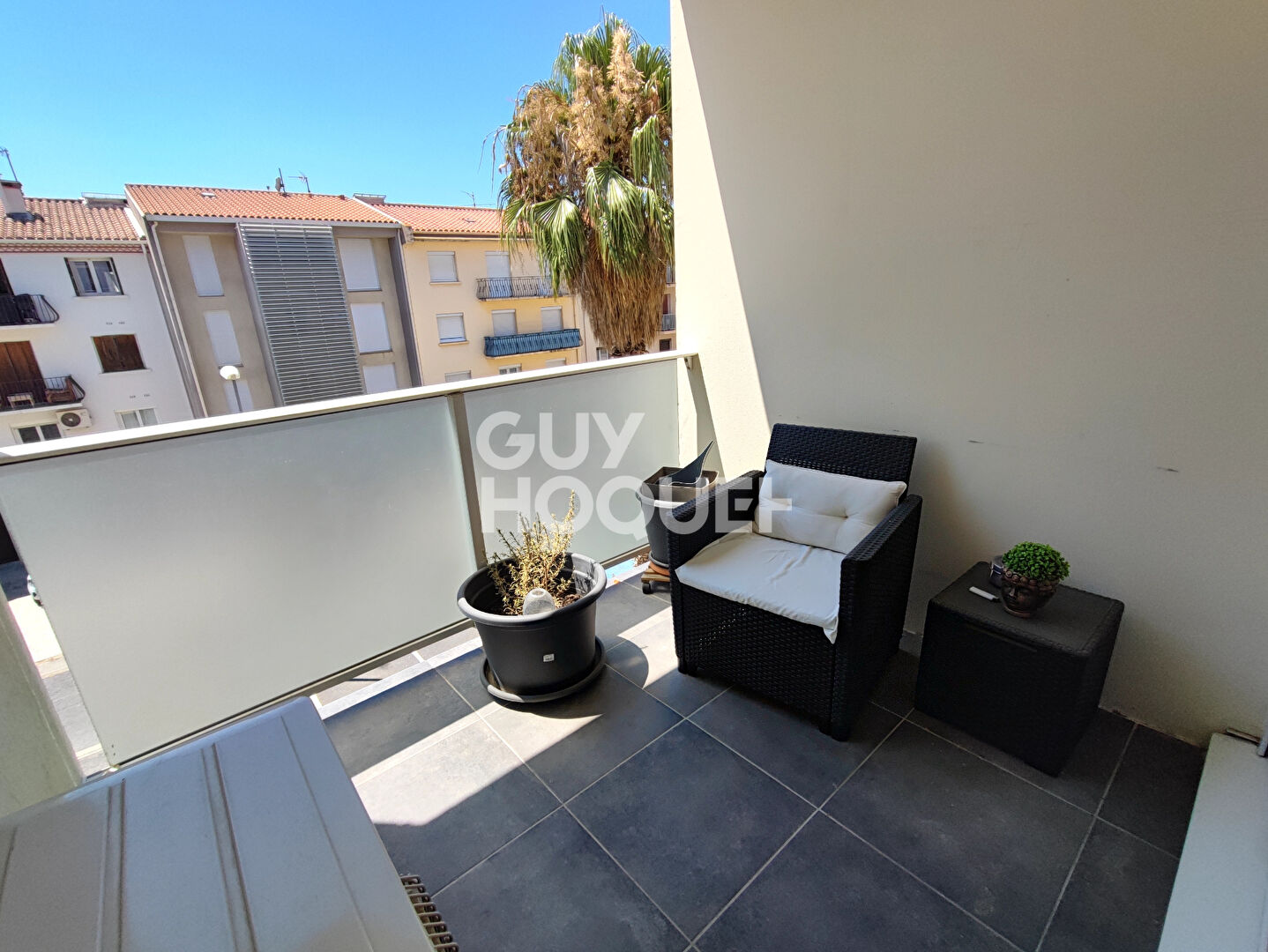 EXCLUSIVITE - À vendre à Perpignan (66000) Appartement T2 récent avec terrasse  - La Lunette
