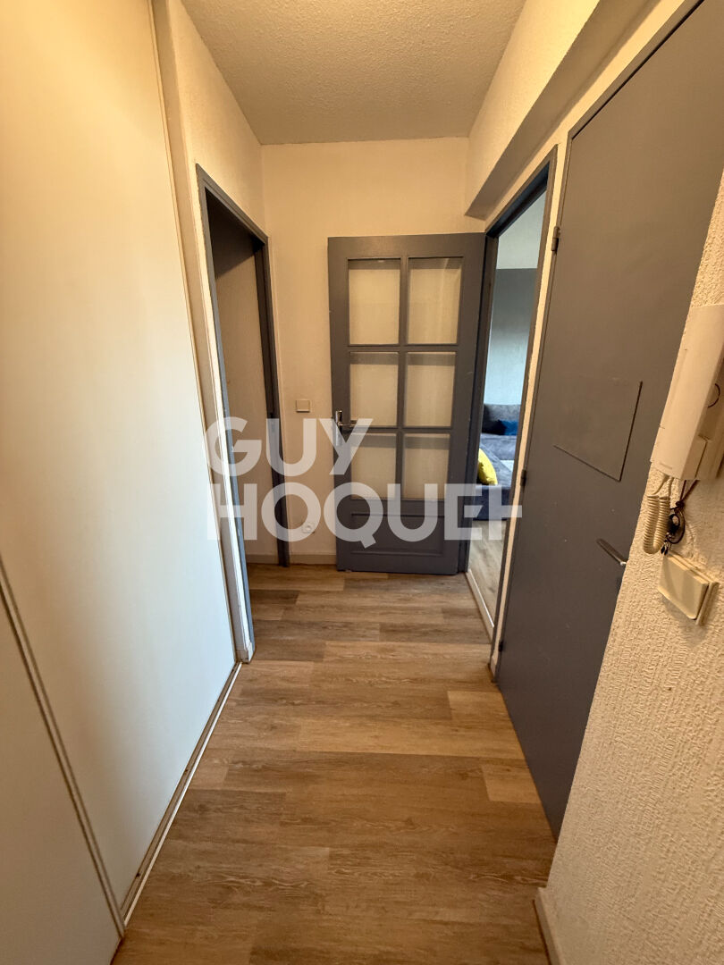 EXCLUSIVITE POUR INVESTISSEUR - A vendre à Perpignan (66000) MOYEN VERNET Appartement F3 Loué avec terrasse cave et parking