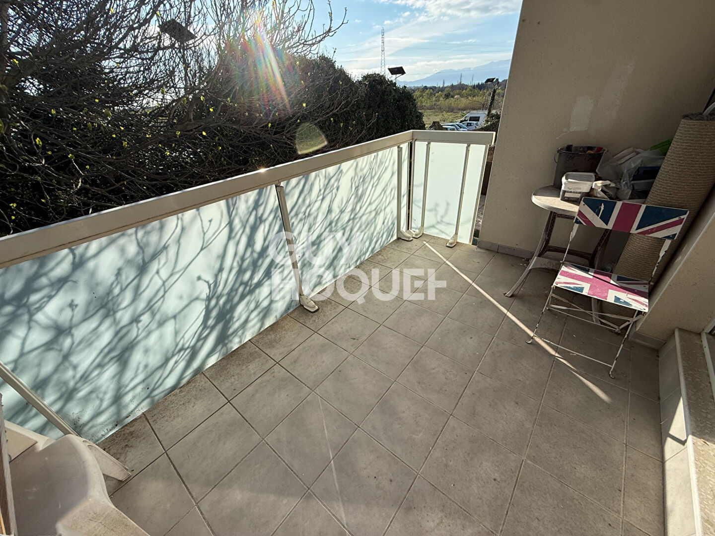 Porte d'Espagne, idéal investisseur F2 avec terrasse et parking