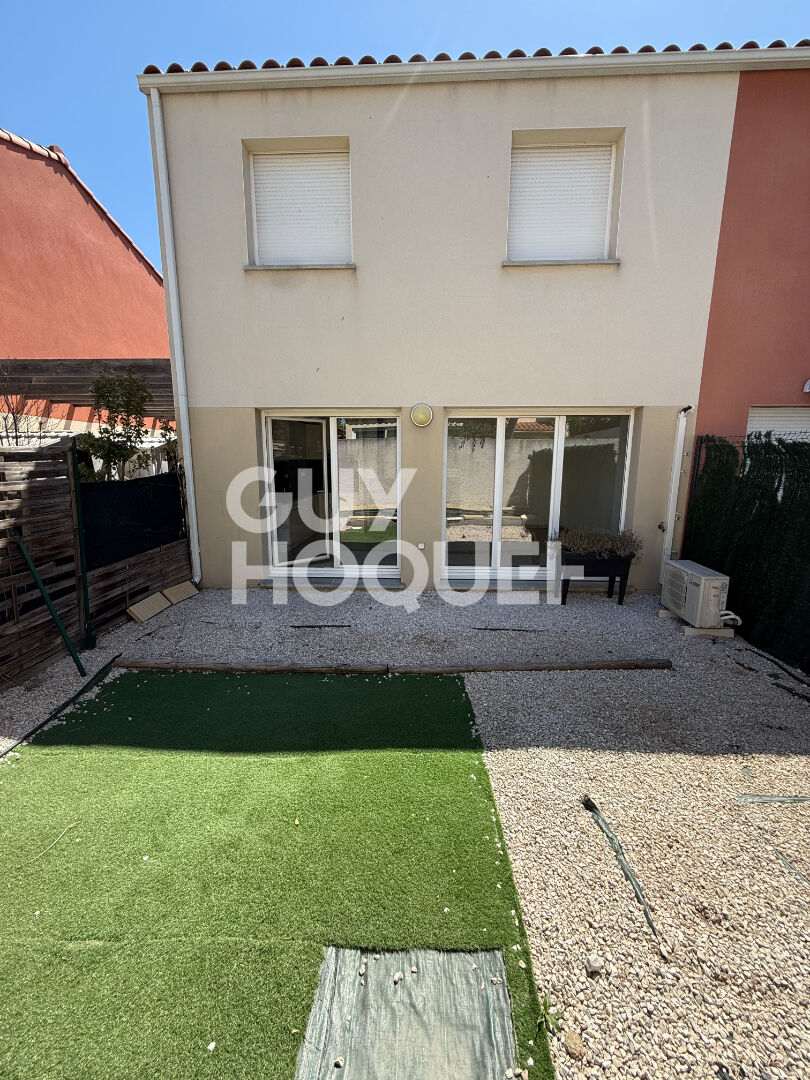 Exclusivité A vendre à Perpignan (66000) Qaurtier St-Louis de Gonzague. Charmante maison F4  avec jardin, garage, parking