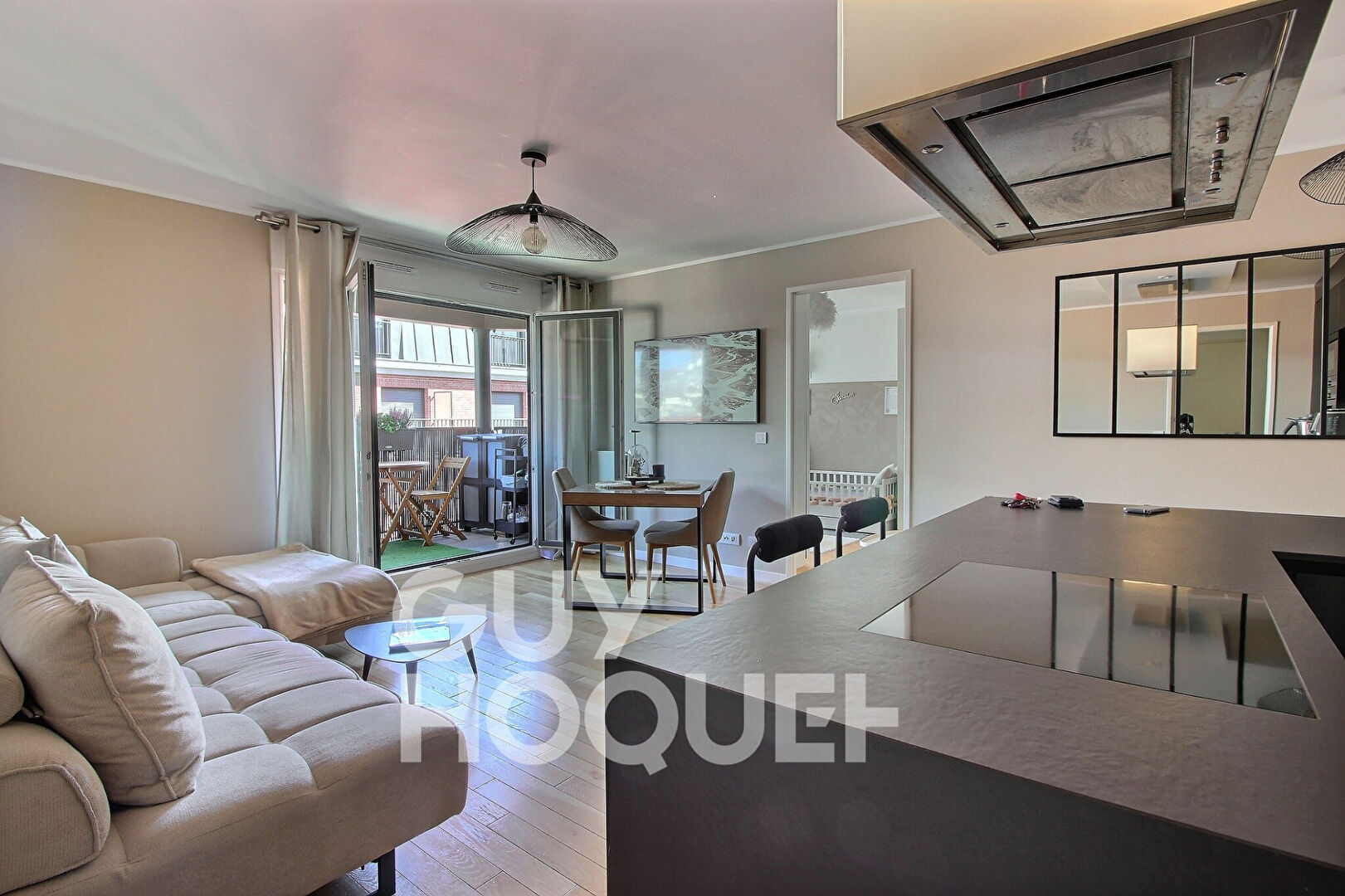 Appartement 3 pièces à vendre à Puteaux, quartier Pressensé - Rives de Seine