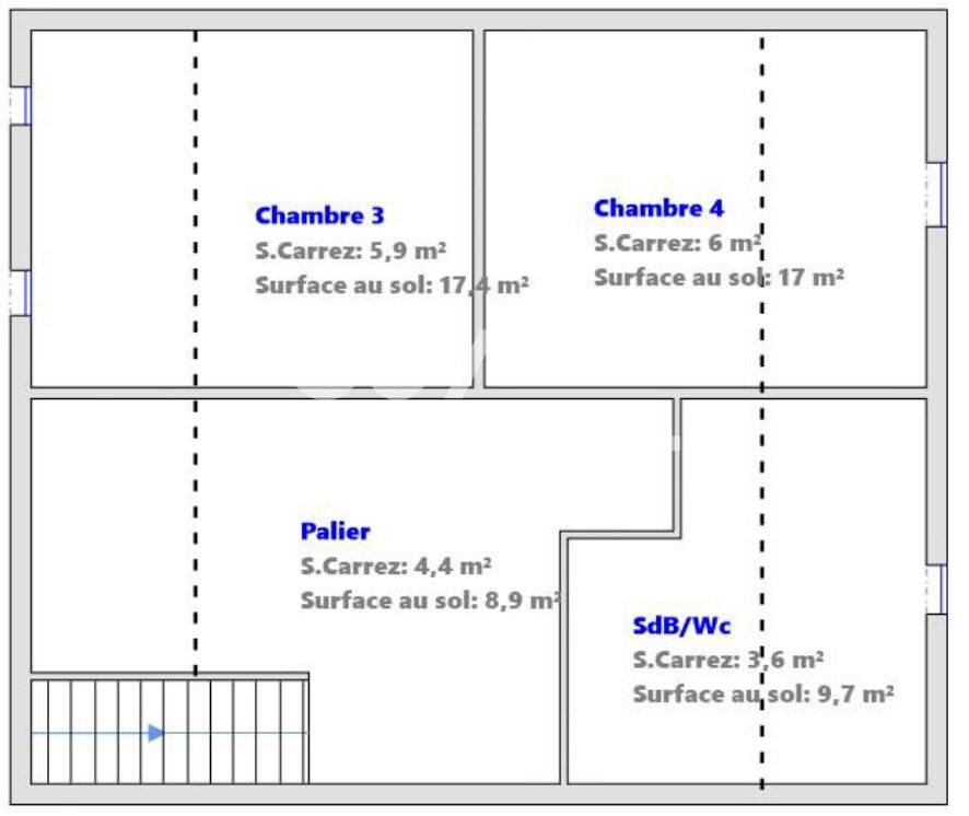 Appartement 5 pièces à Puteaux - Centre ville face au Théatre de Puteaux