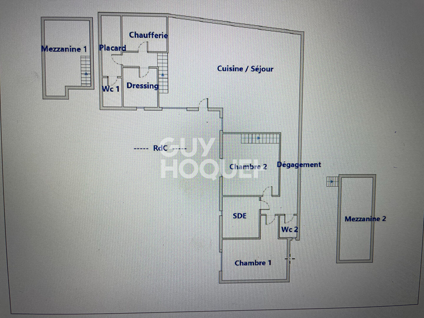 NOUVEAUTE- MAISON T3- 85.92 m²-VAUCRESSON