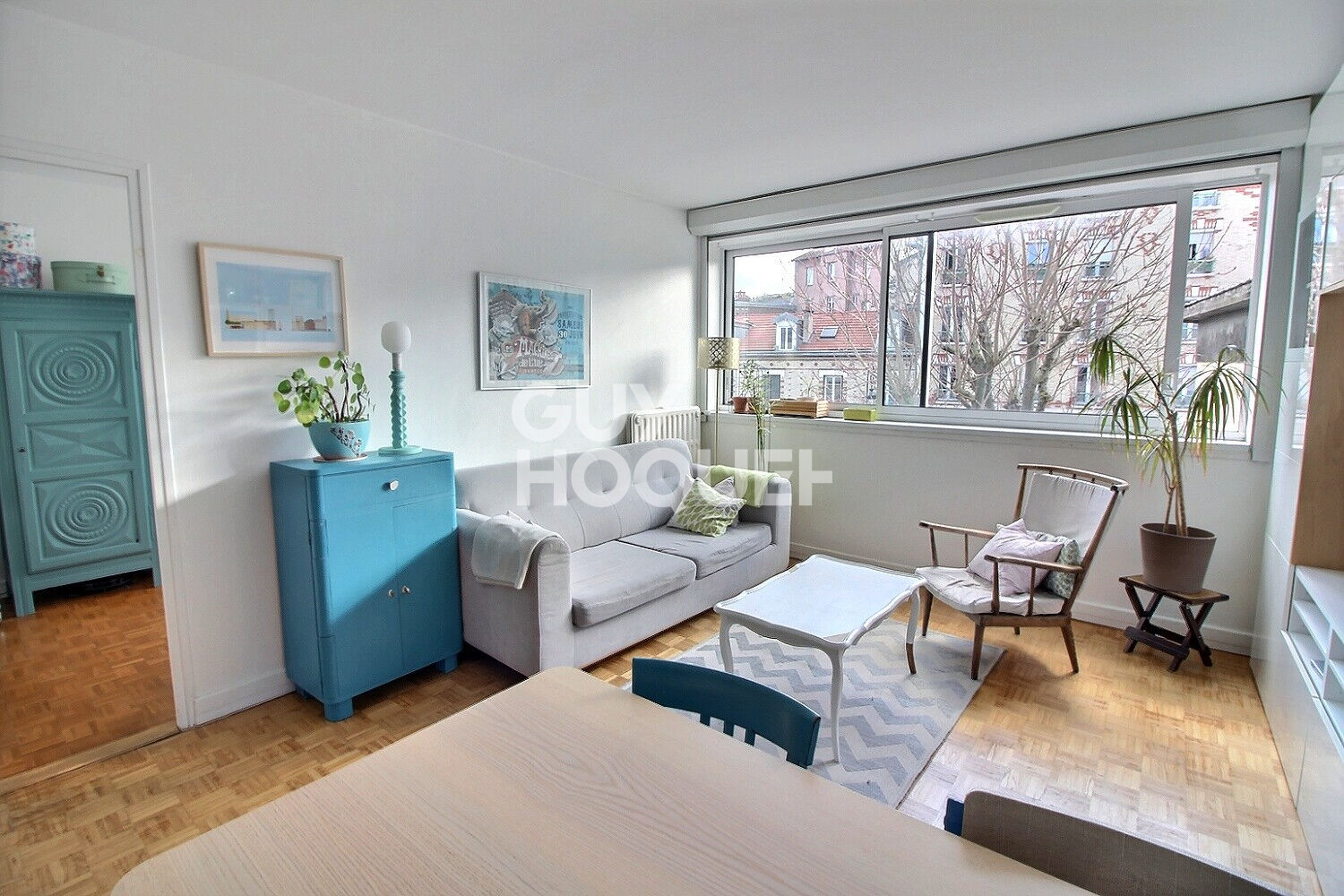 Appartement 4 pièces lumineux à vendre à Puteaux rue des Bas Roger