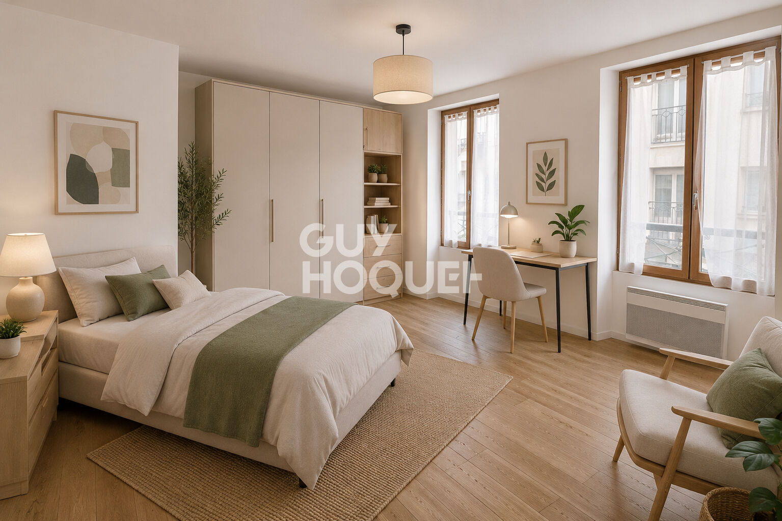Exclusivité Guy Hoquet : Superbe appartement 3 pièces à Puteaux, calme et lumineux !