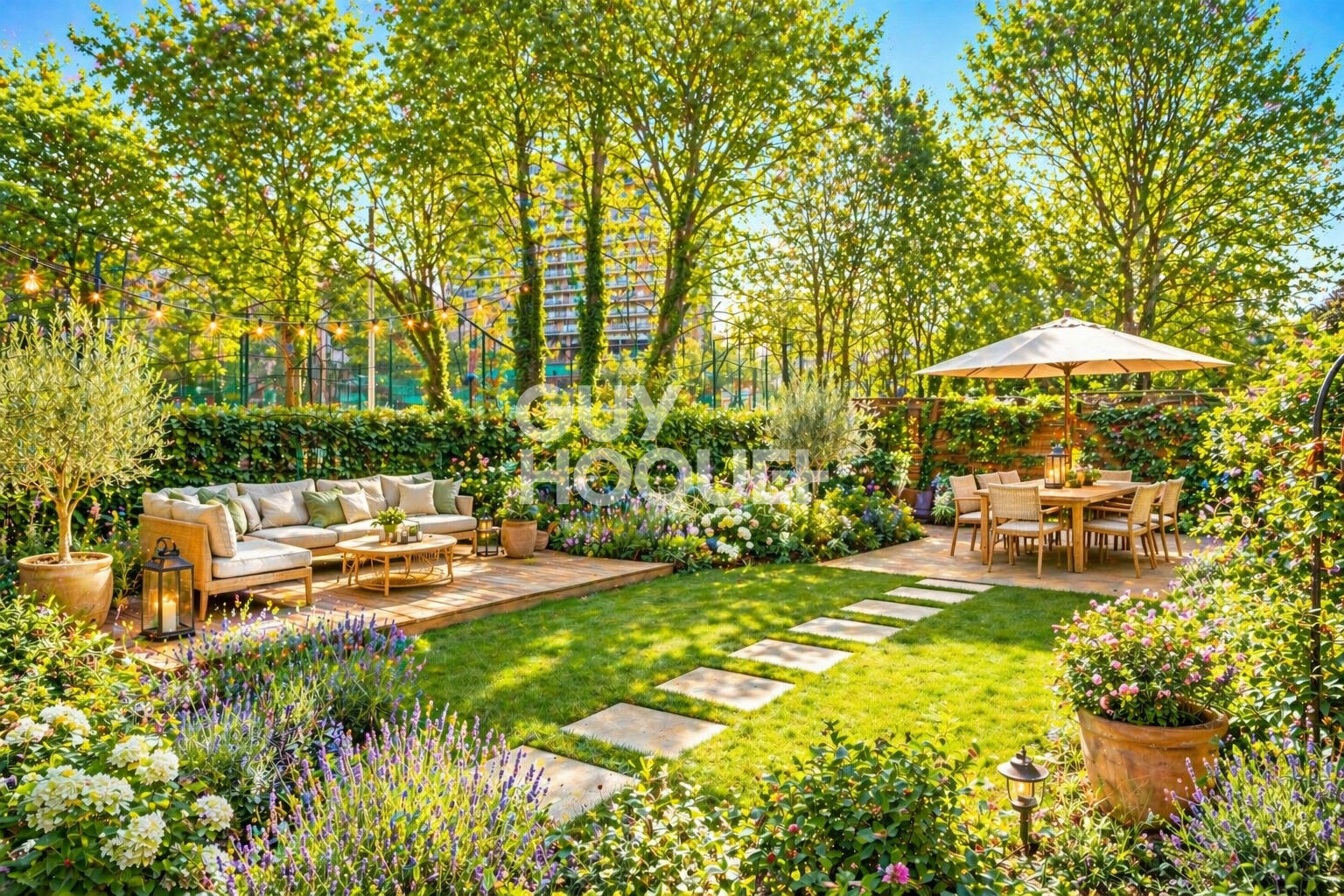 Appartement 3 pièces à vendre à Puteaux avec 110m² de jardin S-E- Proche Gare et Écoles