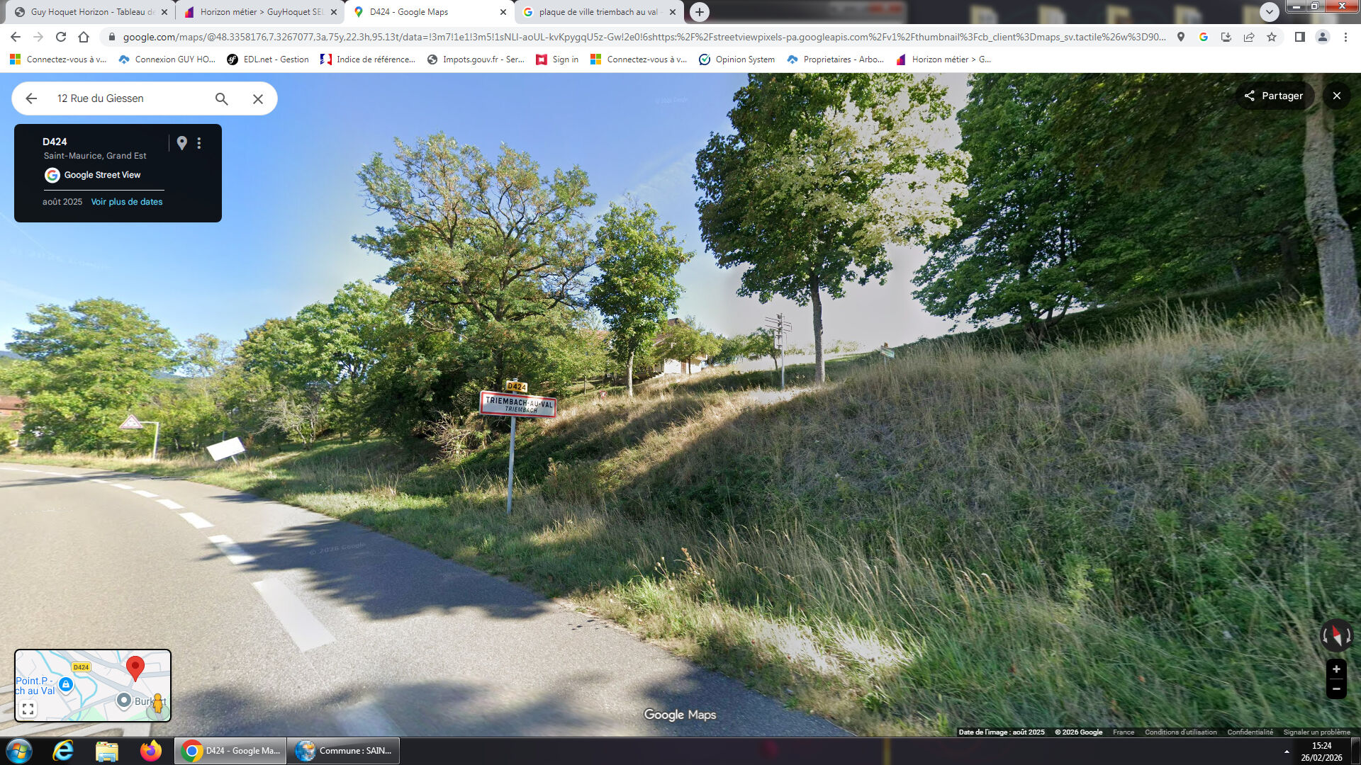 Terrain Saint Maurice 10.47 m2