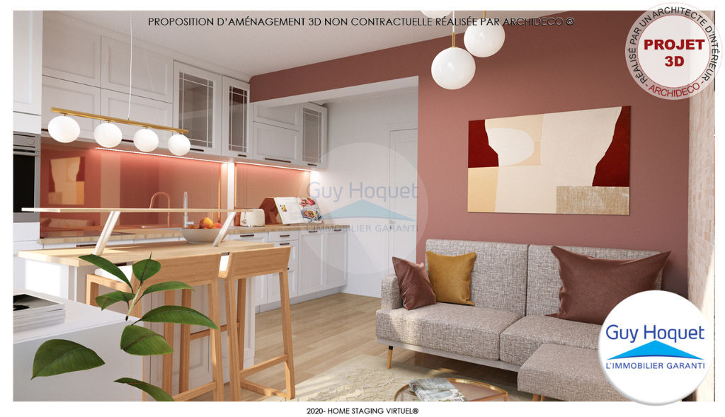 Appartement 3 pièces avec terrasse à Fouchy