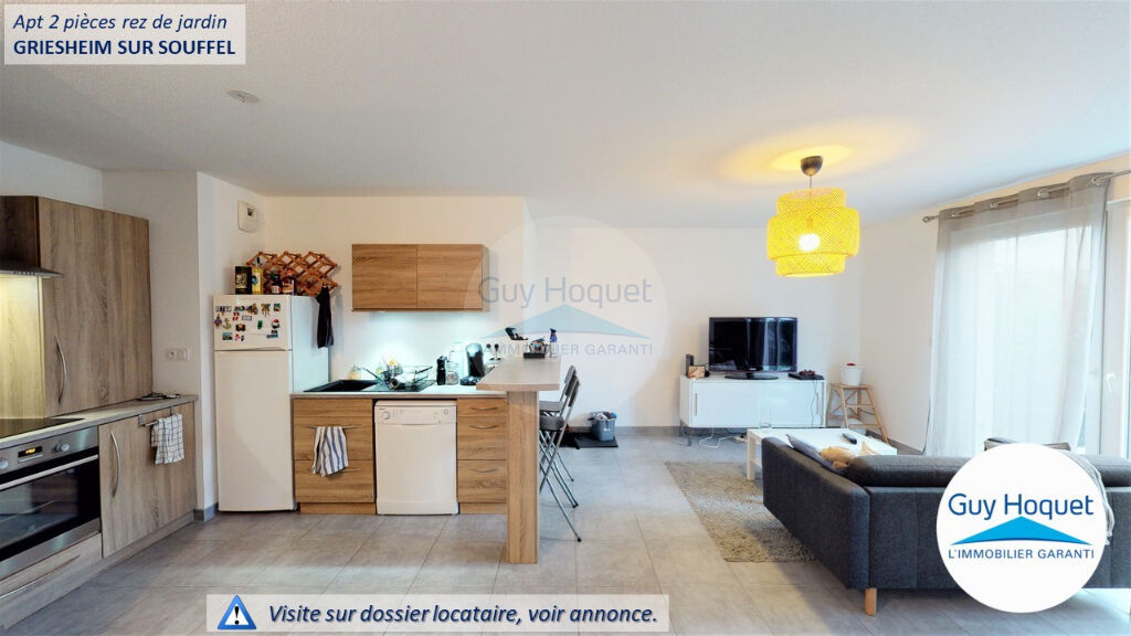 Appartement Griesheim Sur Souffel 2 pièce(s) 48.69 m2