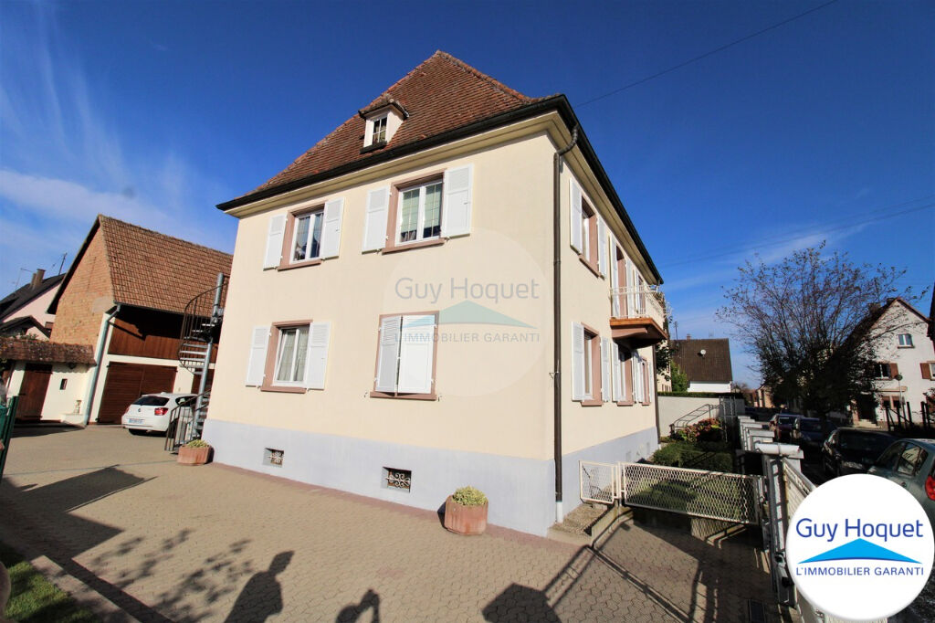 RHINAU, bel appartement 5 pièces 138 m² en RDC