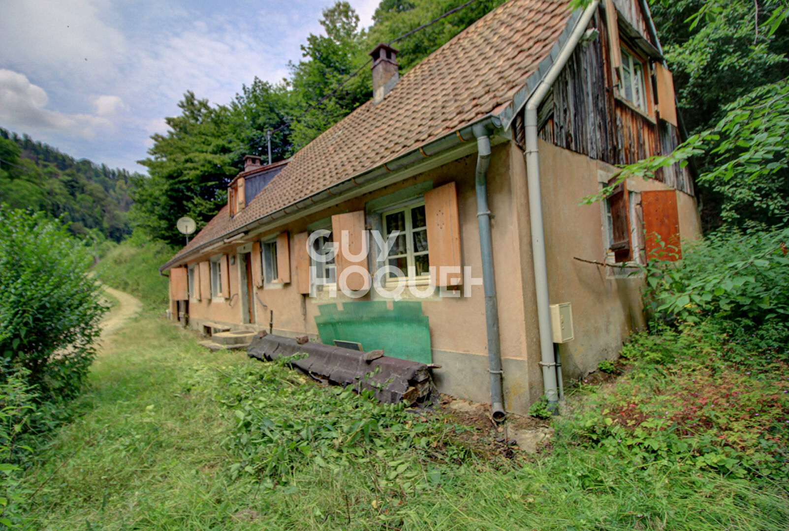 VENTE d'une fermette F4 (82 m²) à SAINTE CROIX AUX MINES