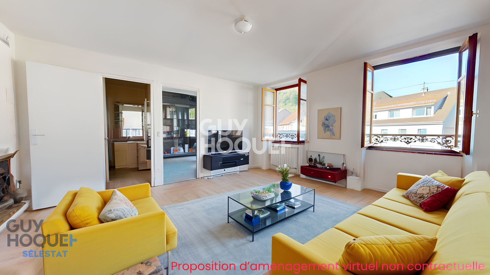 VENTE : appartement de 2 pièces (29 m²) à SAINTE CROIX AUX MINES